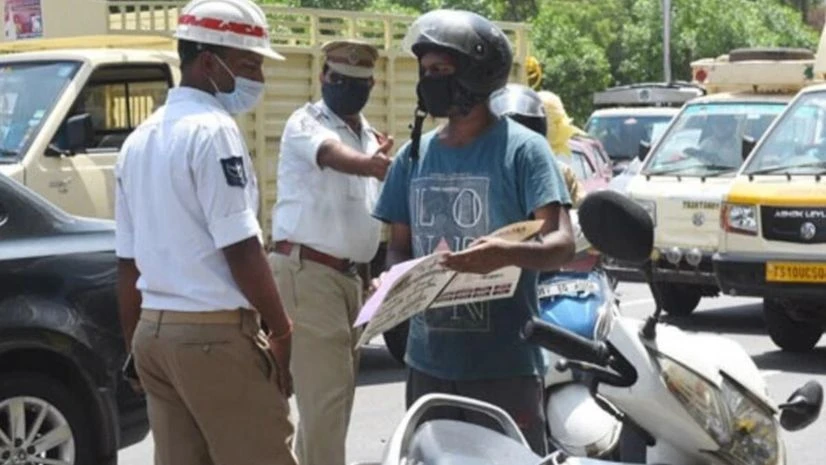Telangana challan, telangana police, traffic challan Telangana challan, telangana police, traffic challan