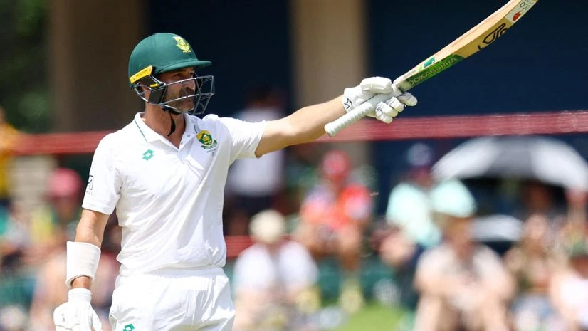 Dean Elgar Dean Elgar hits 150 on Day 3 of the India vs South Africa 1st Test in Centurion. Catch the live score updates here. Photo: Reuters