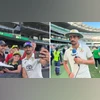 Mitchell Starc Mitchell Starc gifted his shoes to young fan at MCG during Boxing Day Test against Pakistan. Photo: X