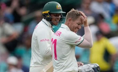 AUS vs PAK 3rd Test: Cummins takes 5 wickets but Pakistan rallies on Day 1 David Warner, Usman Khawaja