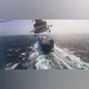 Helicopter, Ships, Red Sea, Shipping container Helicopter, Ships, Red Sea, Shipping container