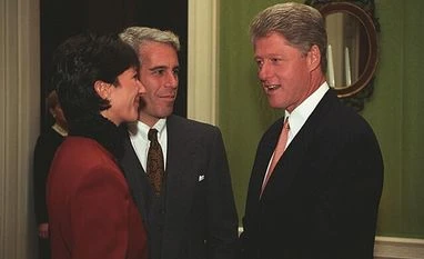 Jeffrey Epstein, Bill Clinton and Ghislaine Maxwell Epstein and Maxwell were photographed speaking with Clinton