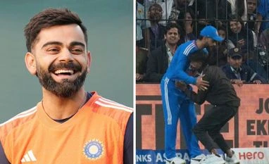 Man detained for breaching security, hugging Virat Kohli during Indore T20 Virat Kohli