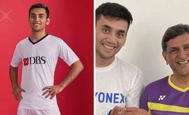 Lakshya Sen Lakshya Sen inspired by Prakash Padukone. Photo: X