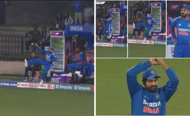 IND vs AFG T20: Flying Virat Kohli saves a certain six near the boundary Virat Kohli