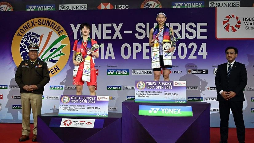 Tai Tzu Ying Tai Tzu Ying wins India Open 2024 women's singles title. Photo: BAI