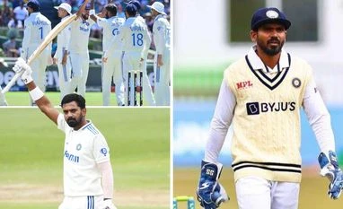 Bharat, Rahul KL Rahul and KS Bharat will fight for position of India's wicket-keeper batter in Tests against England. Photo: X