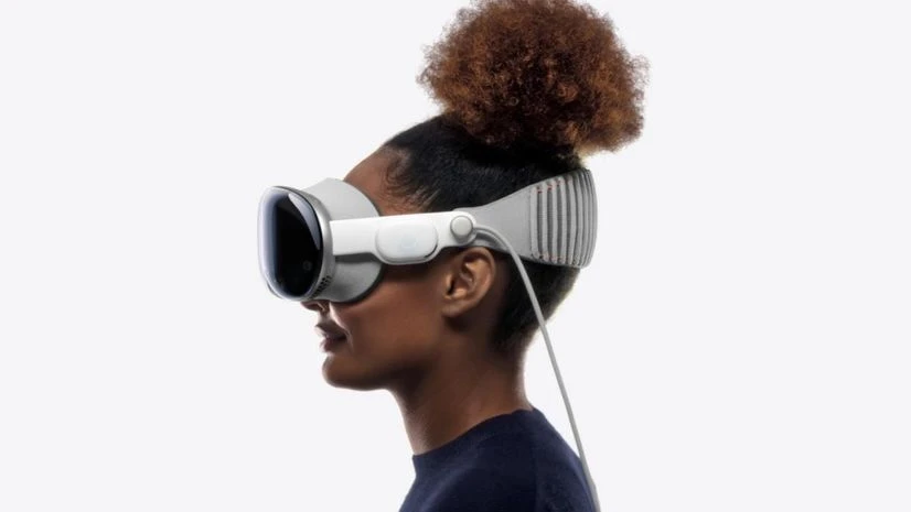 Apple Vision Pro headset Apple Vision Pro headset