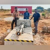 Co-Founders of SpaceFields with large-scale Titanium AeroSpike Rocket Engine at their Propulsion facility in IISc, Challakere Co-Founders of SpaceFields with large-scale Titanium AeroSpike Rocket Engine at their Propulsion facility in IISc, Challakere