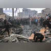 ICJ orders Israel to open land crossings for aid into Gaza amid war Palestinians search the rubble of buildings destroyed by an Israeli airstrike in Khan Younis, southern Gaza, on Friday, Jan. 12, 2024.