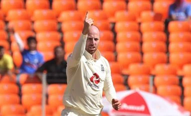 England spinner Leach ruled out of remaining three Tests against India Jack Leach