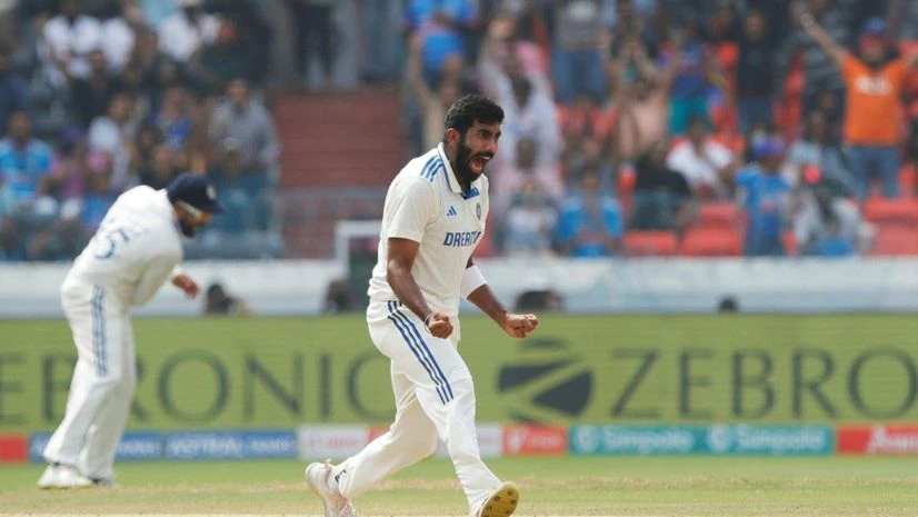 Jasprit Bumrah Jasprit Bumrah celebrating the wicket of Ben Duckett during day three of the first test between India and England. Check Live Score Updates here. Photo: Sportzpics
