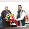 Bhajanlal Sharma, Amit Shah Bhajanlal Sharma, Amit Shah