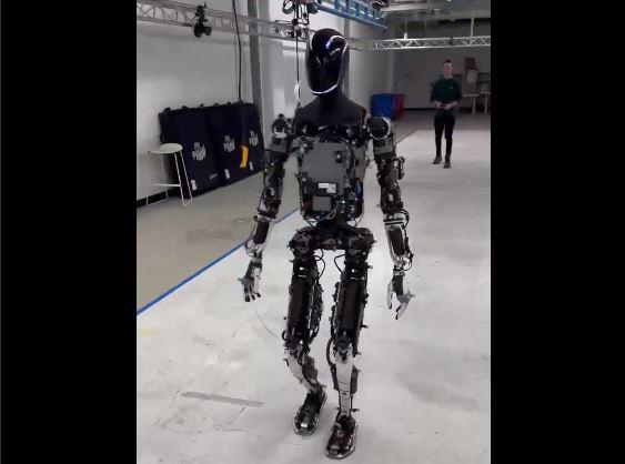 WATCH: Elon Musk 'goes for a walk' with Tesla's humanoid robot 'Optimus'