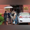 FM Sitharaman arrives at Finance Ministry ahead of interim Budget 2024 Budget 2024