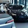 A BMW i7 electric sedan on display at a BMW AG showroom.  Photographer: Krisztian Bocsi/Bloomberg