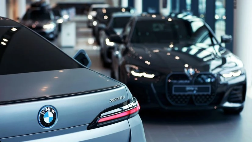 A BMW i7 electric sedan on display at a BMW AG showroom. Photographer: Krisztian Bocsi/Bloomberg A BMW i7 electric sedan on display at a BMW AG showroom. Photographer: Krisztian Bocsi/Bloomberg
