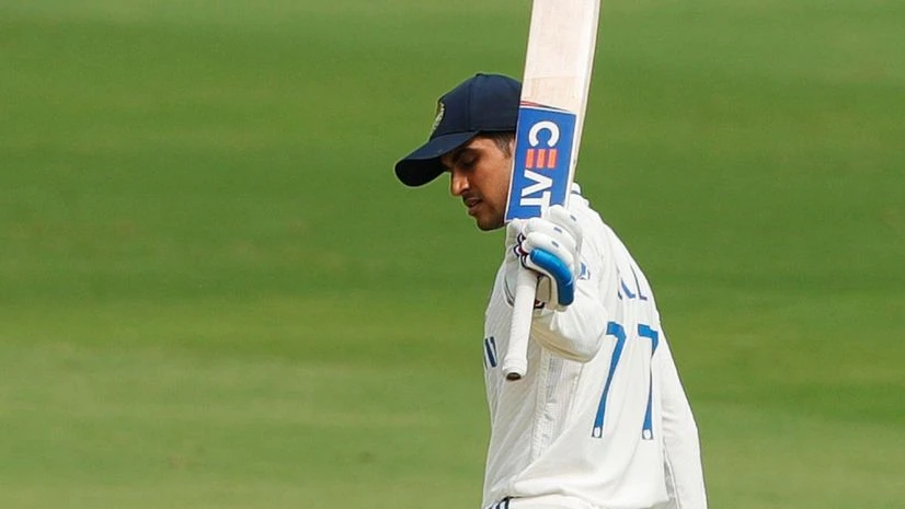 Shubman Gill hundred Shubman Gill of India celebrating his century during the 3rd day of the second test match between India and England held at the Dr. Y.S. Rajasekhara Reddy ACA-VDCA Cricket Stadium, Visakhapatnam on the 4th February 2024. Photo: Sportzpics