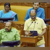 Students going abroad for studies a reflection of globalisation: Kerala FM Kerala Finance Minister KN Balagopal presents the State Budget 2024-25 during the Kerala Assembly session | Photo: PTI