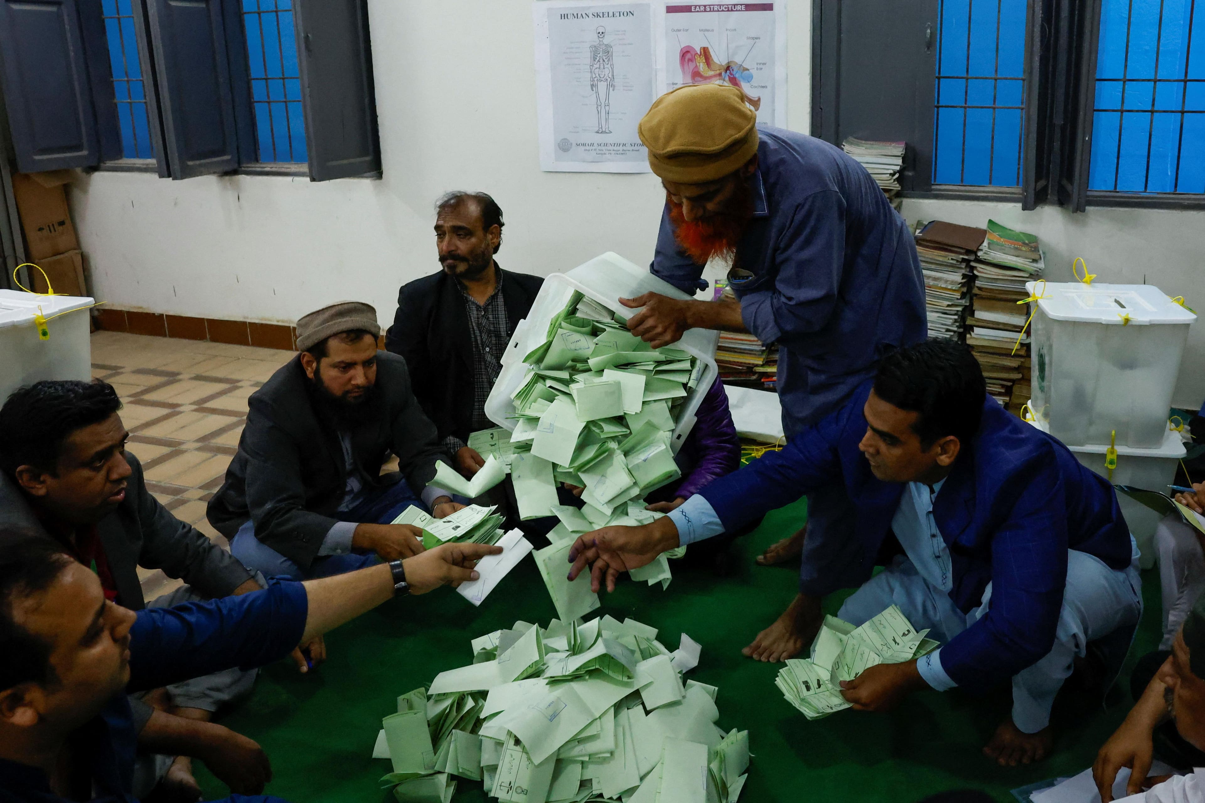 Pakistan Election Raging Pakistan elections: Re-polling underway at many booths over rigging ...