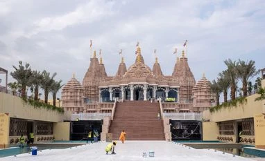 Hindu temple , Abu Dhabi Hindu temple , Abu Dhabi