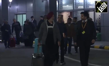 Reprieve in Qatar Qatar released 7 Indian ex-Navy veterans return to India. (Photo: ANI)