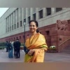 One person's different stand doesn't mean family has split: Supriya Sule Nationalist Congress Party (NCP) MP Supriya Sule arrives at the Parliament House during the Budget Session (Photo: ANI)