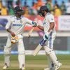 Rohit Sharma and Ravindra Jadeja Rajkot Test