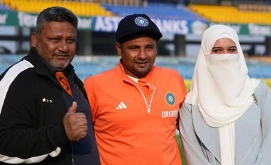 'Sun will rise in its own time..': Sarfaraz's father amid tears of joy Sarfaraz Khan, Naushad Khan