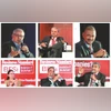 Amitabh Chaudhry, MD & CEO of Axis Bank; Zarin Daruwala, CEO - India, Standard Chartered Bank; Ashu Khullar, CEO of Citibank India; Hitendra Dave, CEO of HSBC India; Rakesh Sharma, MD, CEO of IDBI Bank; and V Vaidyanathan, MD & CEO of IDFC First Bank Amitabh Chaudhry, MD & CEO of Axis Bank; Zarin Daruwala, CEO - India, Standard Chartered Bank; Ashu Khullar, CEO of Citibank India; Hitendra Dave, CEO of HSBC India; Rakesh Sharma, MD, CEO of IDBI Bank; and V Vaidyanathan, MD & CEO of IDFC First Bank