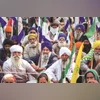 Farmers' march on 'standby' till Feb 21 as Centre offers MSP proposal Farmers at the Punjab-Haryana Shambhu border during their Delhi Chalo protest on Sunday | PHOTO: PTI