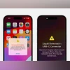 Liquid-detection alert on iPhone