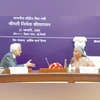 Finance Minister Nirmala Sitharaman with RBI Governor Shaktikanta Das during the Financial Stability and Development Council meet in New Delhi on Wednesday