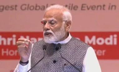 PM lays foundation stones for redevelopment of 45 rail stations in Bengal Narendra Modi Bharat Tex