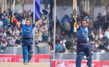 Namibia's Loftie-Eaton smashes fastest T20I century inj 33 balls vs Nepal Nicol Loftie Eaton