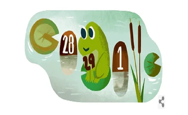 Google Doogle’s Leap year Google Doogle’s Leap year