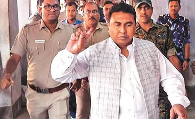 CBI gets Shajahan Sheikh's custody from CID in ED official attack case Trinamool Congress leader Sheikh Shahjahan at the Basirhat court, in North 24 Parganas. The party has suspended him for six years | File photo: PTI