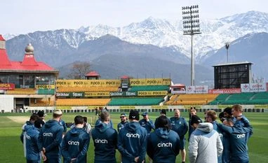 IND vs ENG 5th Test: In Dharamsala, England and their fans feel at home England team in Dharamsala Test