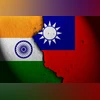 India-Taiwan, India Taiwan flag India-Taiwan, India Taiwan flag