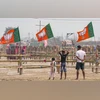 Will the Lotus bloom in South India? This is what exit polls predict bjp flag,lok sabha