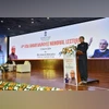 Chairman of the Mahindra Group Anand Mahindra at 4th Annual Atal Behari Vajpayee lecture (Photo posted on X by EAM S Jaishankar) Chairman of the Mahindra Group Anand Mahindra at 4th Annual Atal Behari Vajpayee lecture (Photo posted on X by EAM S Jaishankar)