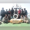 Coast Guard seizes vessel with 6,000 kg methamphetamine near Andaman Island Coast guard