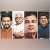 Union Minister Anurag Singh Thakur, Former Haryana CM Manohar Lal Khattar, Union Minister Nitin Gadkari, Union Minister Piyush Goyal | File Photo Union Minister Anurag Singh Thakur, Former Haryana CM Manohar Lal Khattar, Union Minister Nitin Gadkari, Union Minister Piyush Goyal | File Photo