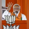 2024 Lok Sabha elections: 'Chaar June ko Chaar Sau Paar', says PM Modi Prime Minister Narendra Modi addresses a public meeting ahead of Lok Sabha elections