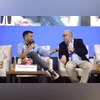 Deepinder Goyal, Founder & CEO, Zomato, in conversation with Sanjiv Bikhchandani, Co-founder & Executive Vice Chairman, Info Edge Deepinder Goyal, Founder & CEO, Zomato, in conversation with Sanjiv Bikhchandani, Co-founder & Executive Vice Chairman, Info Edge