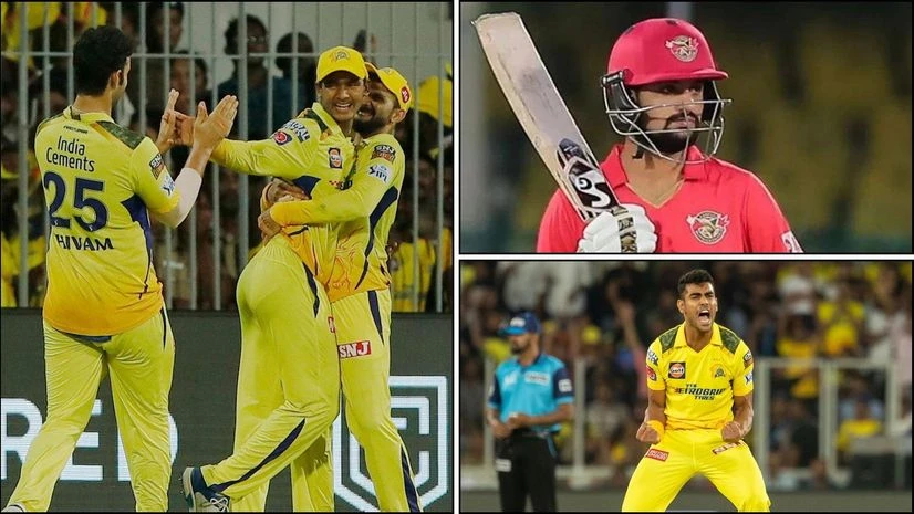 Rajvardhan Hangargekar, Sameer Rizvi and Shaik Rasheed Rajvardhan Hangargekar, Sameer Rizvi and Shaik Rasheed