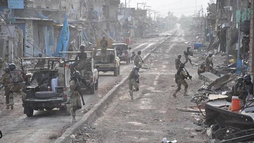 Pakistan Army Pakistan Army soldiers in North Waziristan during Operation Zarb-e-Azb in 2015. Image credit: Inter Services Public Relations Directorate (Pakistan)