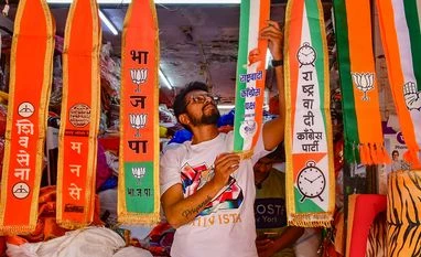 Kukis, Meitis unite on one point - not right time for LS polls in Manipur Lok Sabha election 2024,party flags