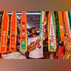 Lok Sabha election 2024,party flags Lok Sabha election 2024,party flags