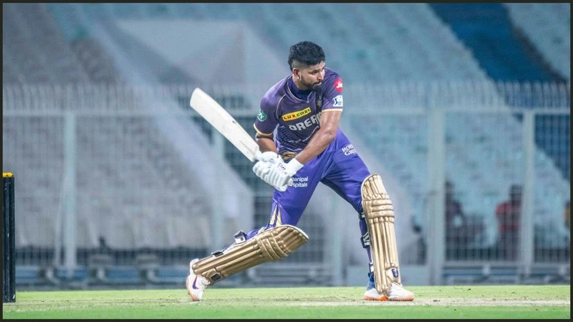 Shreyas Iyer fitness KKR vs SRH playing 11 for IPL 2024 Shreyas Iyer's fitness in question might not be part of Kolkata Knight Rider's Playing 11 ahead of the KKR vs SRH match in IPL 2024. Photo: Shreyas Iyer Twitter